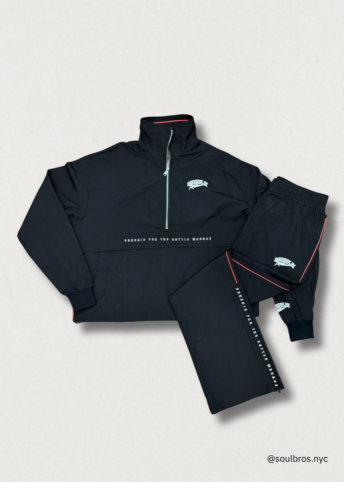 Roughplay Tracksuit - Black