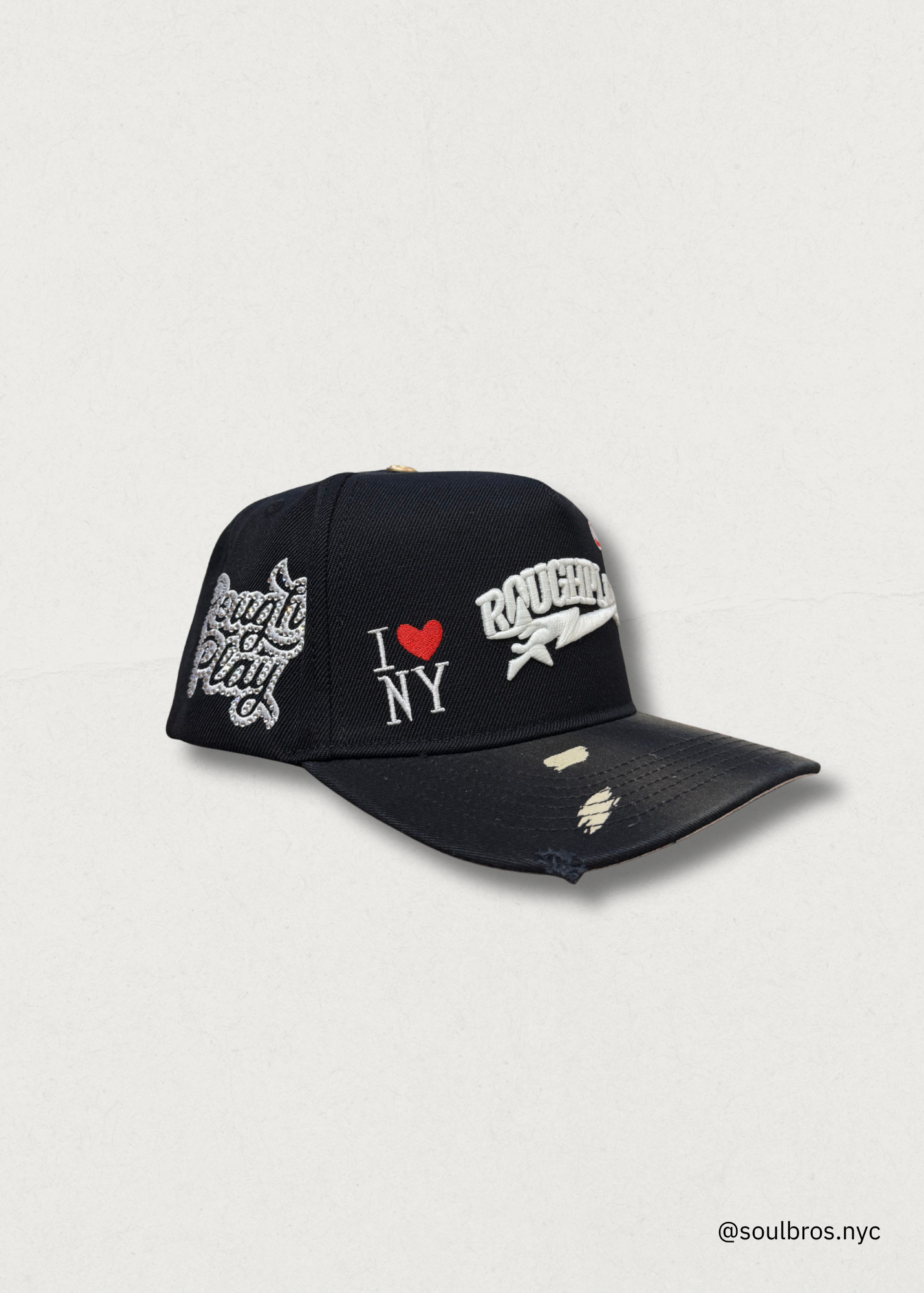 I❤️NY Black Snapback - Roughplay