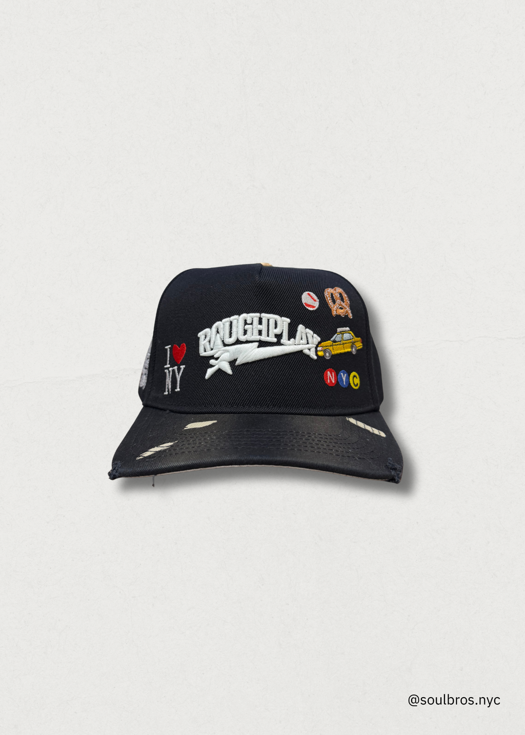 I❤️NY Black Snapback - Roughplay