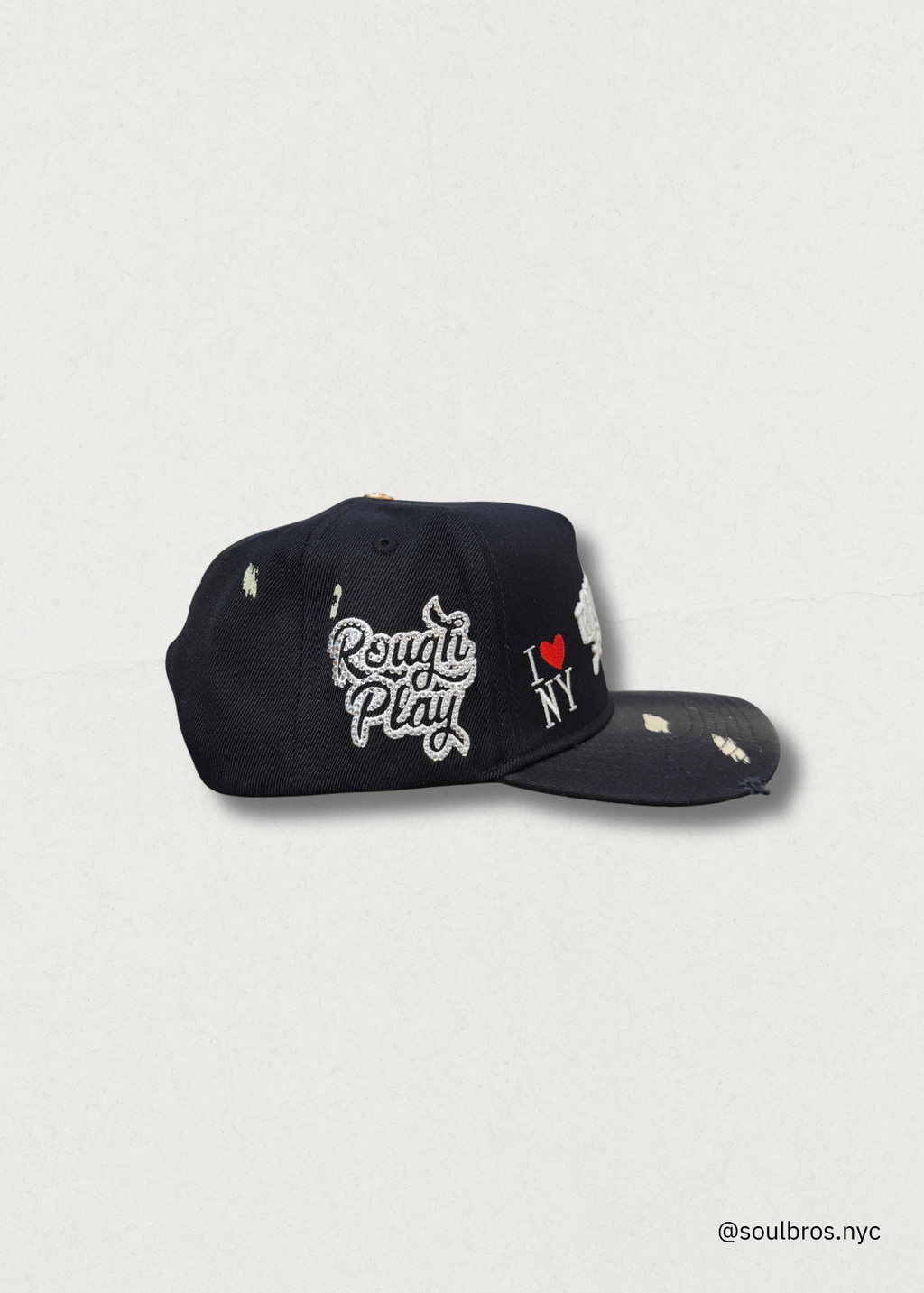 I❤️NY Black Snapback - Roughplay