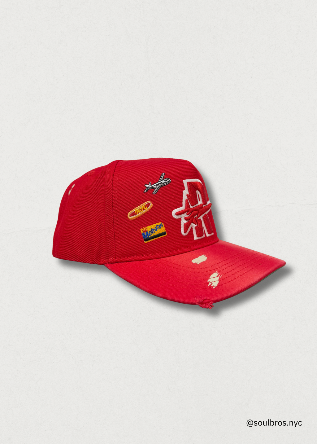 NY Red Snapback - Roughplay