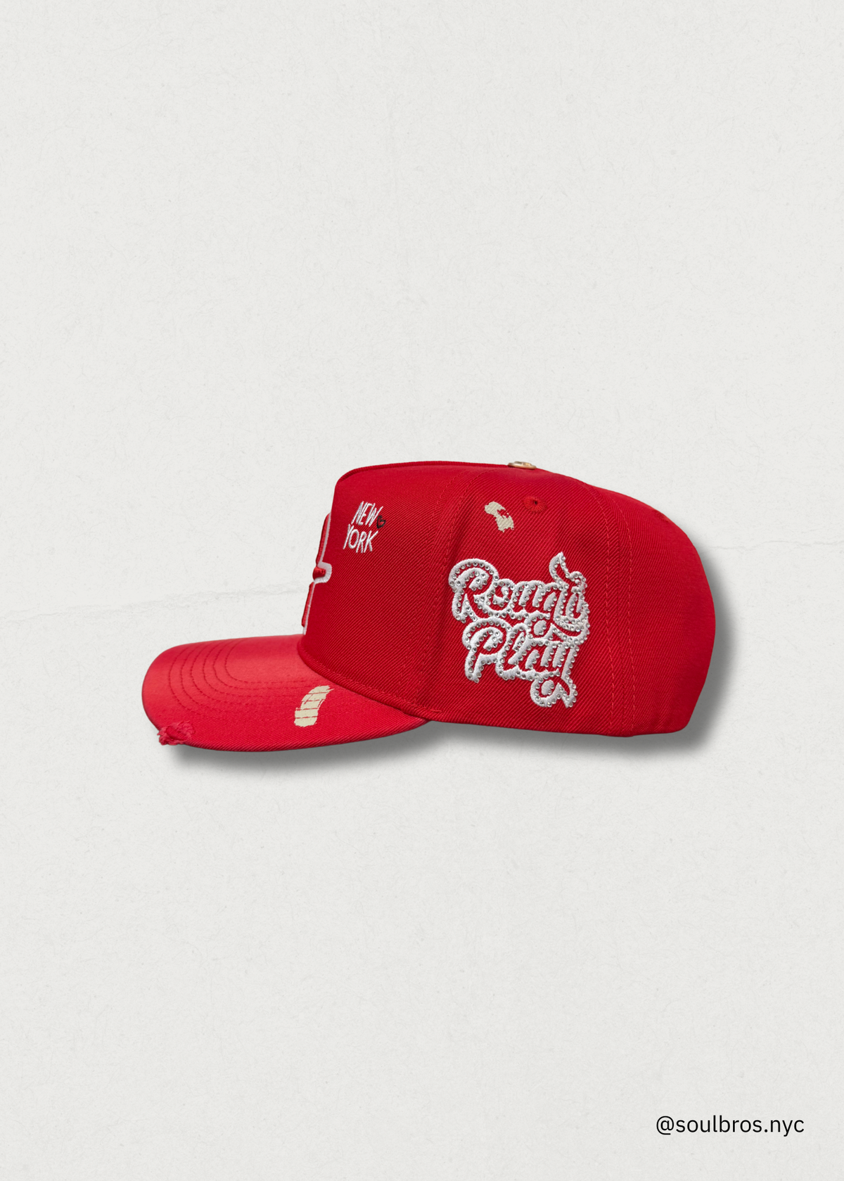 NY Red Snapback - Roughplay