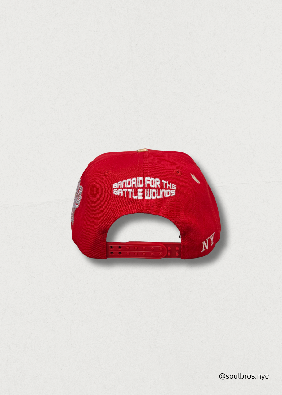 NY Red Snapback - Roughplay