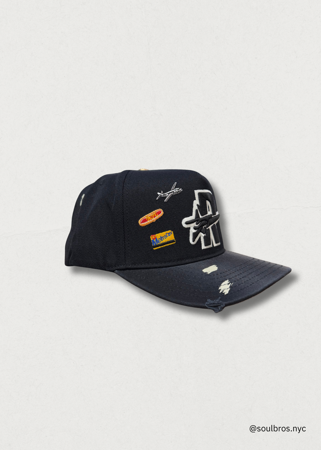 NY Black Snapback - Roughplay