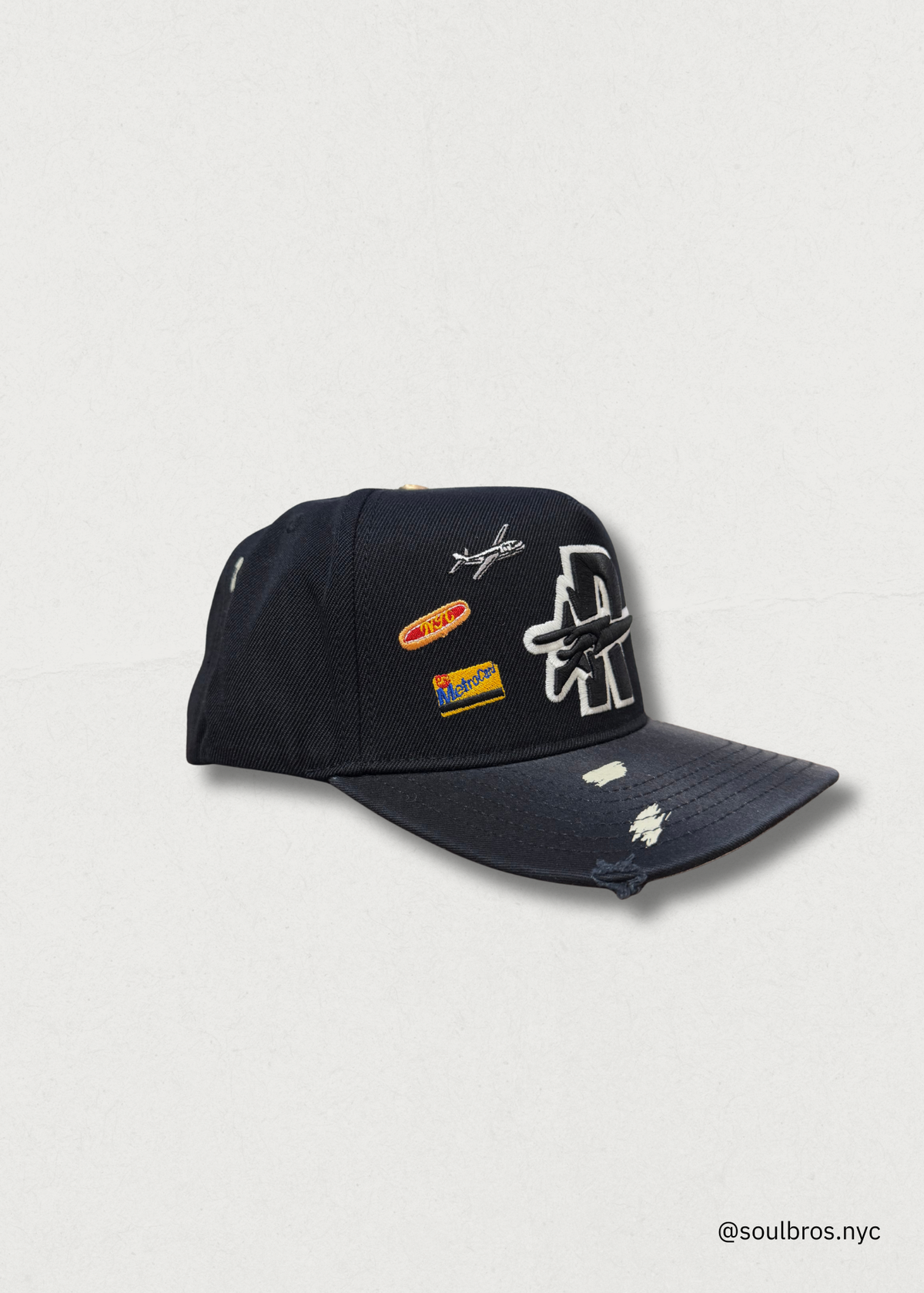 NY Black Snapback - Roughplay