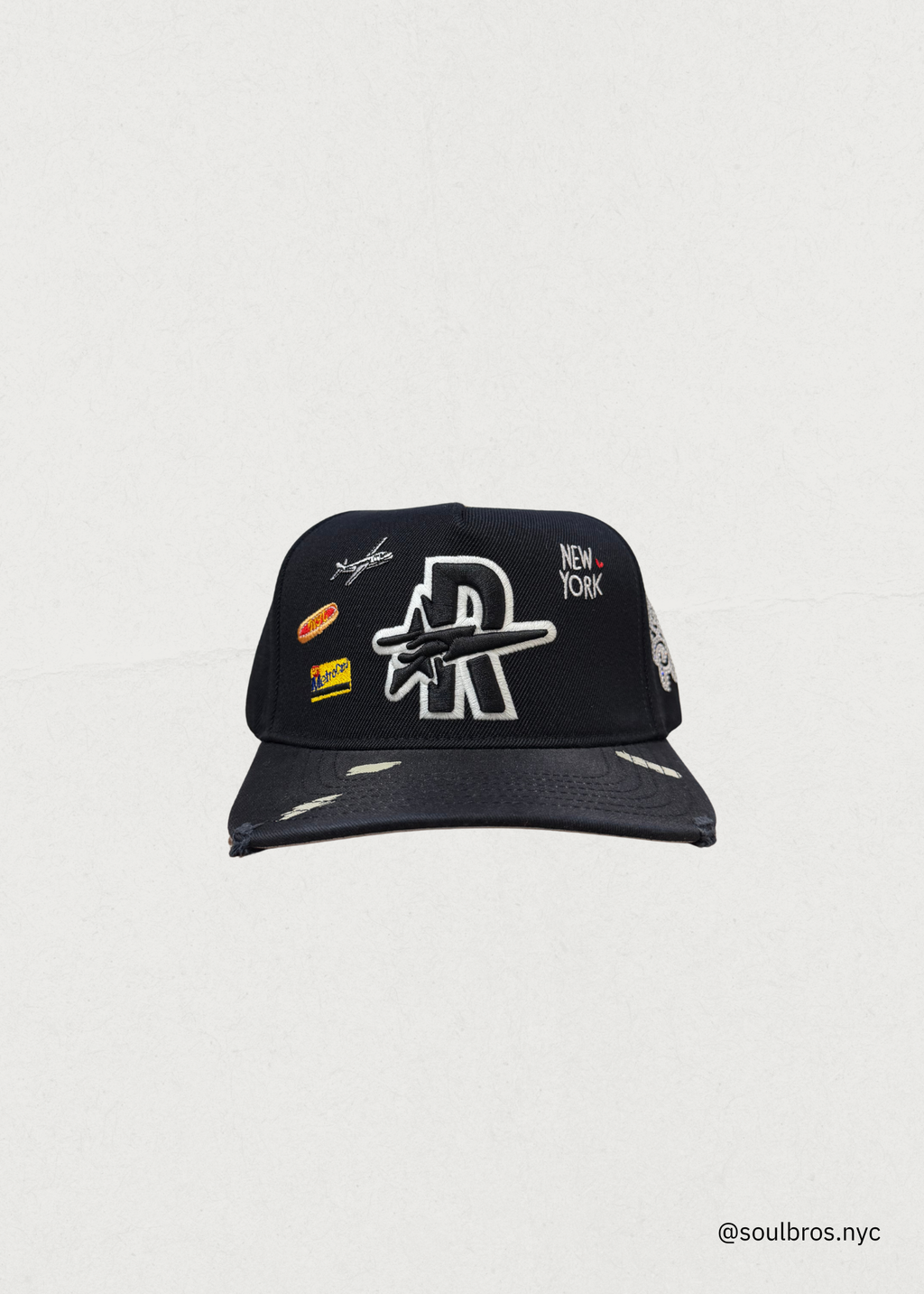 NY Black Snapback - Roughplay